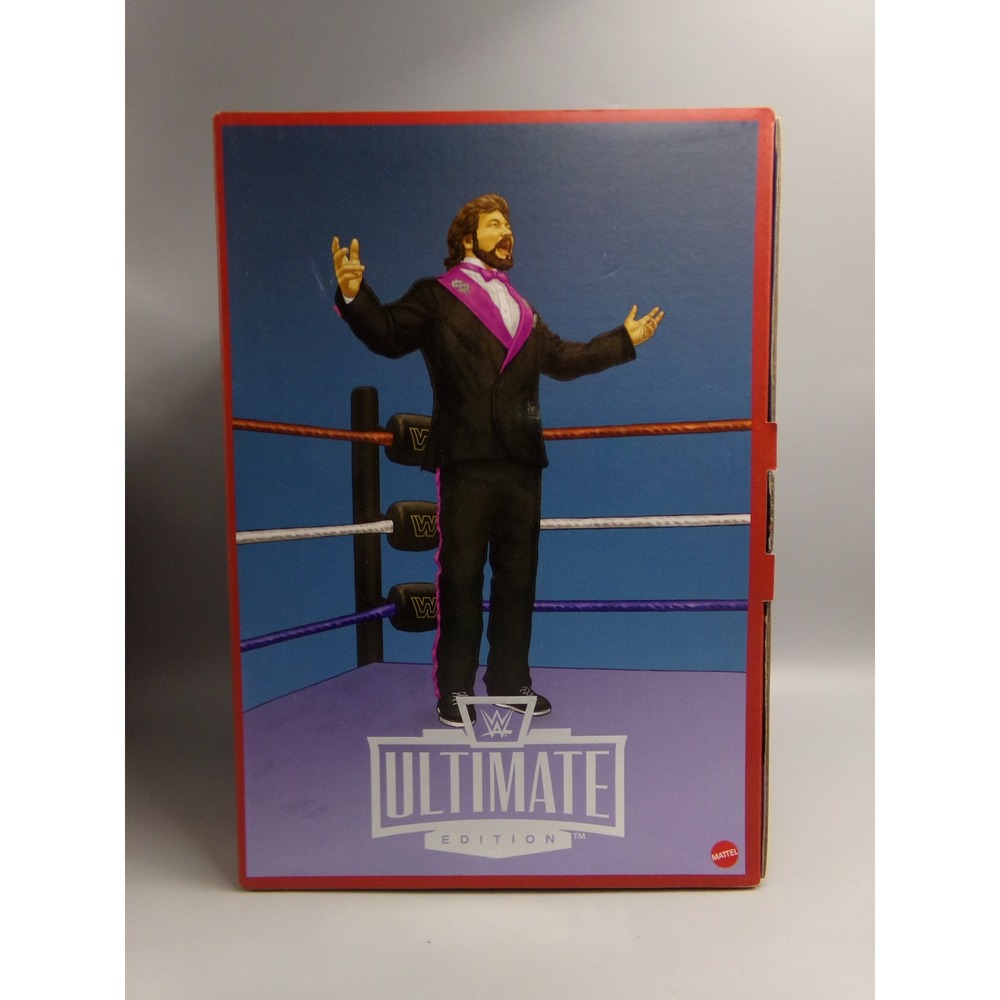 WWE Ultimate Edition Mattel Action Figure Cardboard Display Box Packaging Only‎